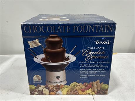 (NEW) RIVAL CHOCOLATE FOUNTAIN