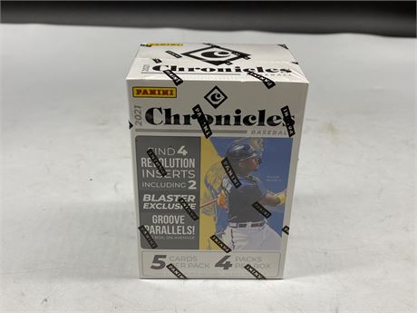 SEALED 2021 PANINI CHRONICLES MLB CARD BOX