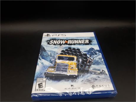 SEALED - SNOWRUNNER - PS5