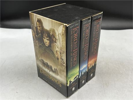 LORD OF THE RINGS BOOK SET