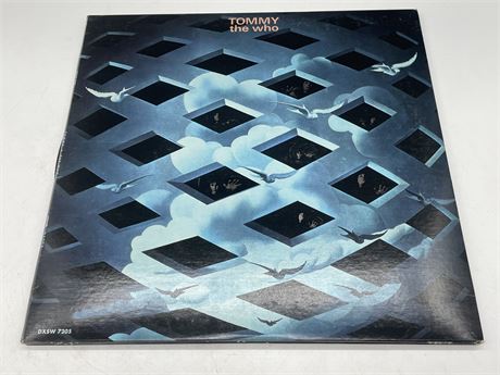 THE WHO - TOMMY 2 LP - EXCELLENT (E)