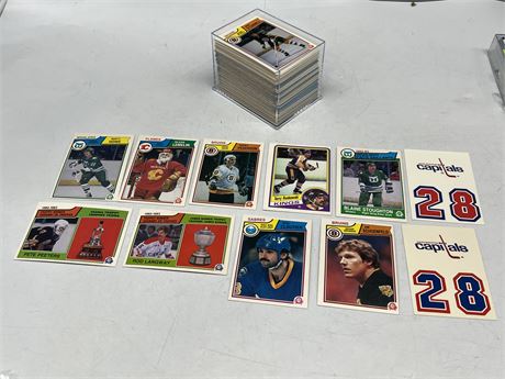 (150) 1980s NHL CARDS