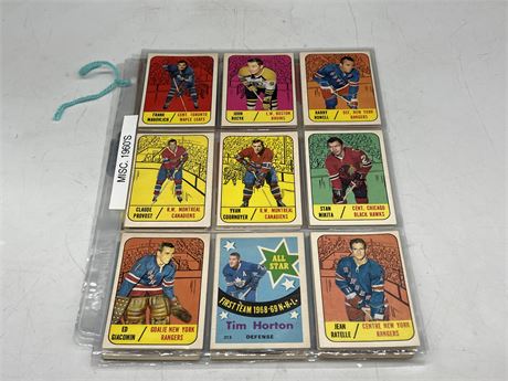 MISC 1960’s HOCKEY CARDS