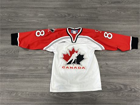 ERIC LINDROS TEAM CANADA JERSEY - SIZE MENS SMALL