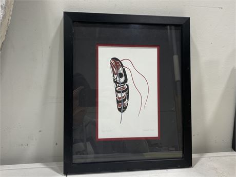 RICHARD SHORTY ‘EAGLE FEATHER’ PICTURE (12”x14”)