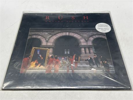 SEALED RUSH - MOVING PICTURES OPAQUE WHITE VINYL