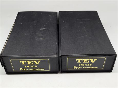 2 TEV TM-628 PRO- MICROPHONE