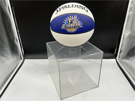 LIMITED EDITION 1997 NBA CLEVELAND ALL STAR GAME “MONEY BALL” OFFICIAL GAME BALL