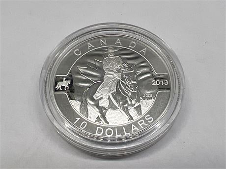 2013 CDN $10 SILVER COIN