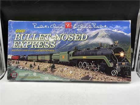 PRESIDENTS CHOICE 6060 BULLET-NOSED EXPRESS MOUNTAIN CLASS TRAIN SET