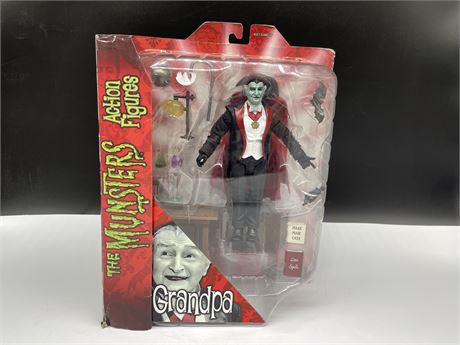 GRANDPA FROM MONSTERS ACTION FIGURE NIB