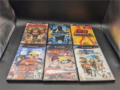COLLECTION OF GAMECUBE GAMES - VERY GOOD CONDITION