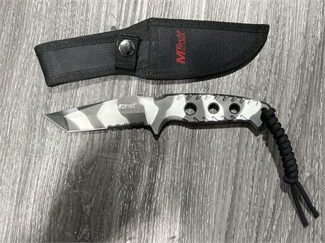 NEW MTECH KNIFE W/SHEATH (8”)