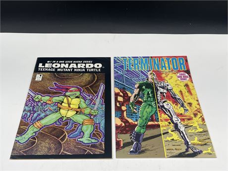 2 FIRST ISSUE COMICS