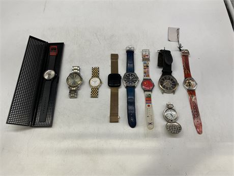 WATCHES - AS IS SOME NEED WORK
