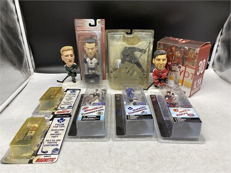 LOT OF NEW NHL FIGURES