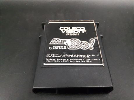 MR. DO! - VERY GOOD CONDITION - COLECOVISION