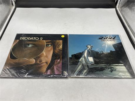 2 DEODATO RECORDS LP - EXCELLENT (E)