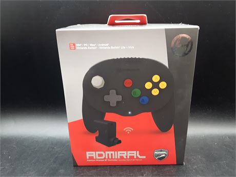 SEALED - N64 ADMIRAL WIRELESS CONTROLLER