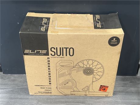 ELITE SUITO INTERACTIVE SMART BIKE TRAINER IN BOX