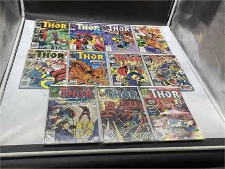 11 THE MIGHTY THOR COMICS