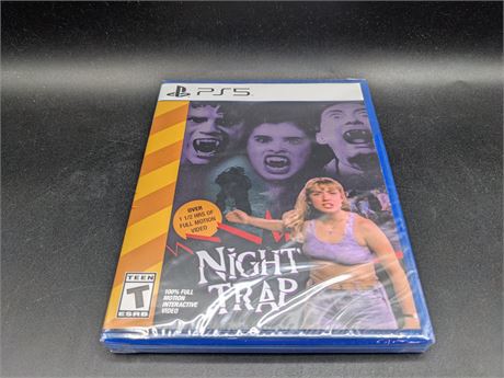 SEALED - NIGHT TRAP - PS5