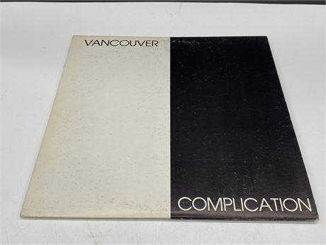 VANCOUVER PUNK - COMPLICATION W/ BOOK - VG+