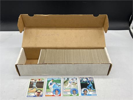 1983 MLB TOPPS NEAR COMPLETE SET - SEE PHOTOS