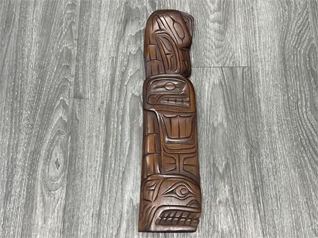 INDIGENOUS SIGNED CARVING (17.5”)