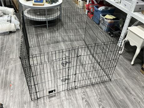 METAL PUPPY PLAY PEN - 4FTx4FT