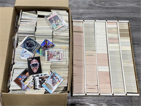 2 LARGE BOXES OF ASSORTED NHL CARDS