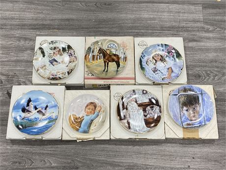 7 VARIOUS COLLECTOR’S PLATES