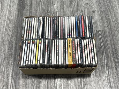 APPRX 65 ROCK CDS - MINT DISCS