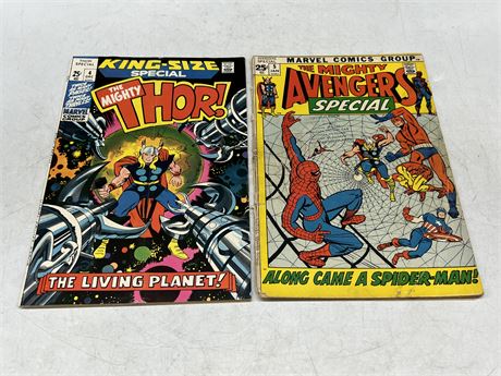 THOR KING SIZE SPECIAL #4 & MIGHTY AVENGERS SPECIAL #5
