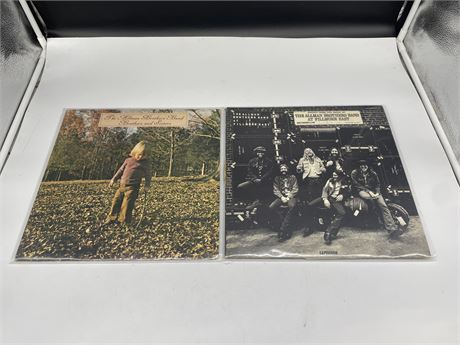 2 ALLMAN BROTHERS RECORDS - VERY GOOD (VG)