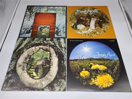 4 FRESH AIRE RECORDS (good condition)
