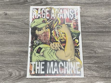 RAGE AGAINST THE MACHINE POSTER (12”X18”)