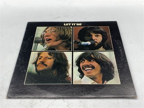 THE BEATLES - LET IT BE - VG+