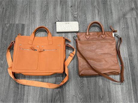 3 AS NEW BAGS / CLUTCH