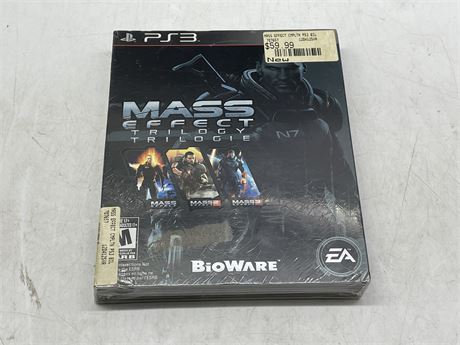 SEALED - MASS EFFECT TRILOGY - PS3