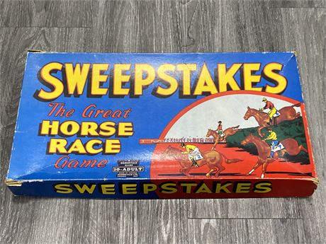 1930’S SWEEPSTAKES BOARD GAME