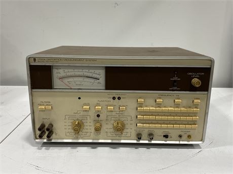 SOUND TECHNOLOGY 1700A DISTORTION MEASUREMENT SYSTEM- UNTESTED
