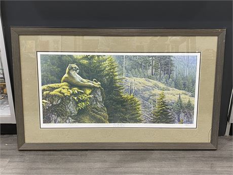 SIGNED & NUMBERED “IN HIS GLORY” PRINT (42.5”X26”)