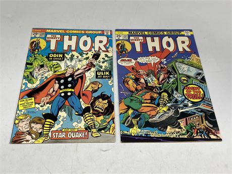 THE MIGHTY THOR #237 & #239