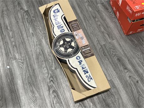 (NEW) GARAGE DOUBLE SIDED SIGN