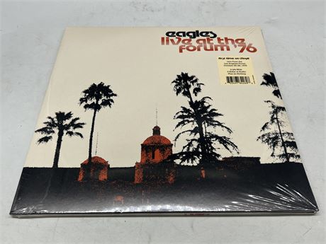 SEALED - EAGLES - LIVE AT THE FORUM 76 2LP