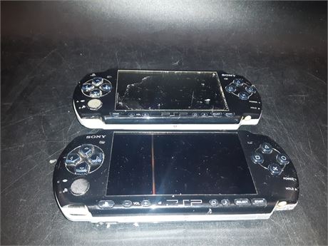 COLLECTION OF BROKEN PSP CONSOLES FOR REPAIR - AS IS