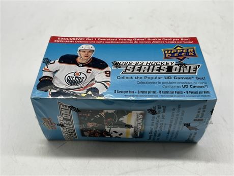SEALED 2022/23 UPPER DECK NHL SERIES ONE BOX
