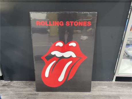 ROLLING STONES POSTER BOARD 32” x 22”