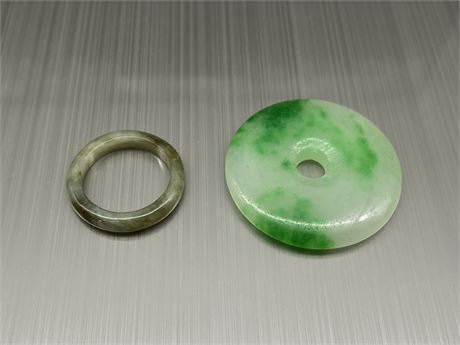 JADE RING & NECKLACE PENDANT